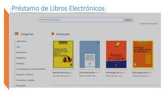 Préstamo de Libros Electrónicos
 