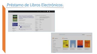 Préstamo de Libros Electrónicos
 