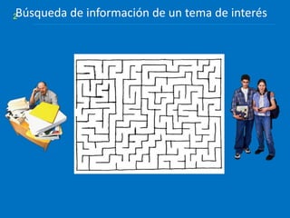 2Búsqueda de información de un tema de interés
 