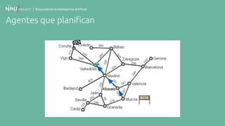| Búsqueda en la Inteligencia Artificial
Agentes que planifican
 