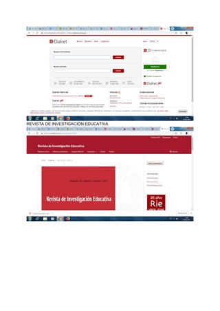REVISTA DE INVESTIGACIÓN EDUCATIVA