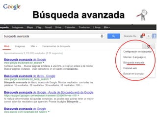 Búsqueda avanzada 
 