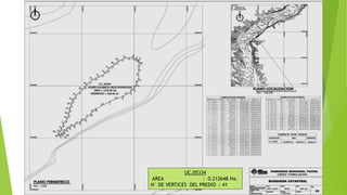 UC.05334
AREA : 0.212648 Ha.
N° DE VERTICES DEL PREDIO : 41
 