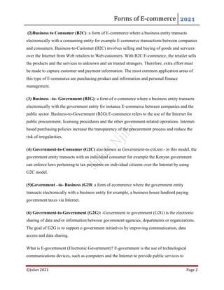 Buss 208 lesson 5 Forms of E-commerce Lecture Notes.pdf