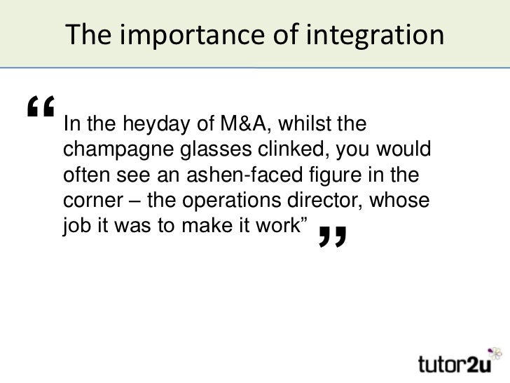 Problems Of Takeovers And Mergers Including Integration Problems Of Takeovers And Mergers Including Integration