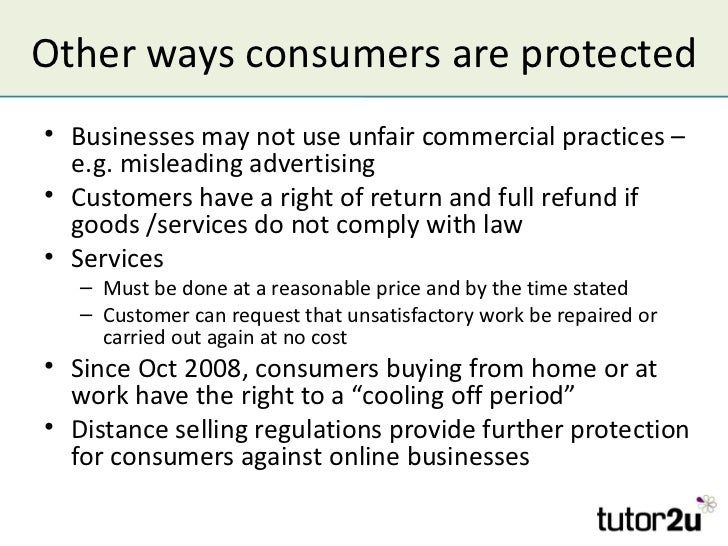 effects on consumers of corporate