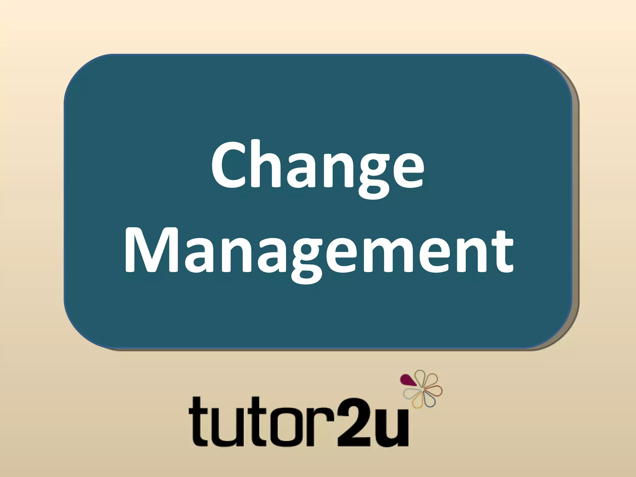 Change Management | PPT 