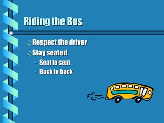 Bus safety | PPT
