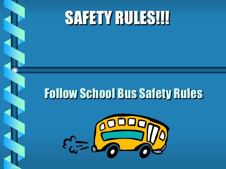 Bus safety