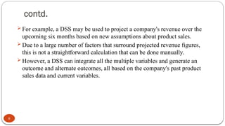 Comprehensive Introduction to Decision Support Systems (DSS) in ...