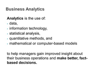 Business Analytics Math Business Analytics models, measuring scales etc.pptx
