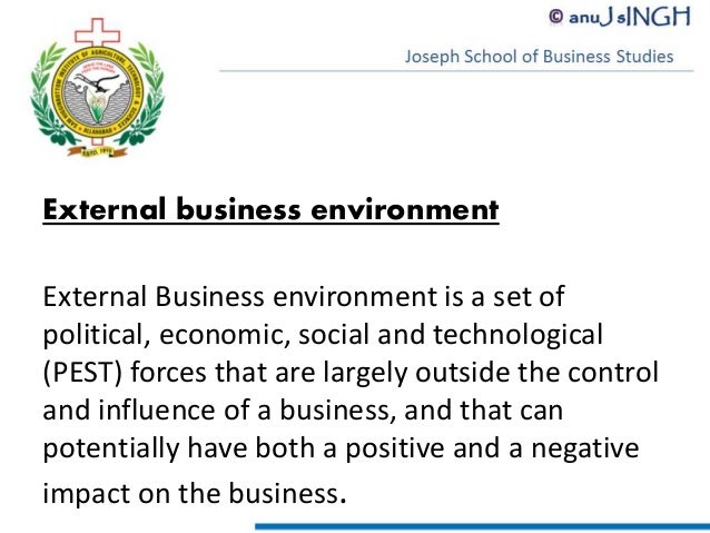 influence of the external environment on 21 analysing the external environment- introduction seek to make sense of the impact of the organisational environment on their activities. influence of the external environment on 21 analysing the external environment- introduction seek to make sense of the impact of the organisational environment on their activities.