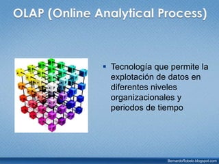 El tiempo invertido en la realización de presentaciones ejecutivas se ve reducido de forma significativaCiclo de Vida de la Informacion