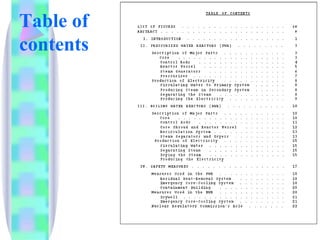 Table of
contents
 
