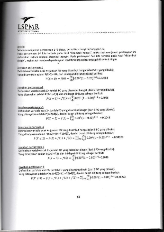 Business Quantitative For Risk Management