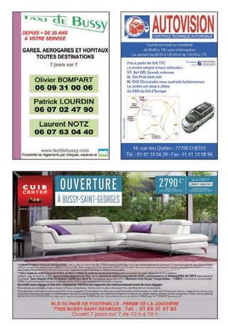 Journal de Bussy numéro 158