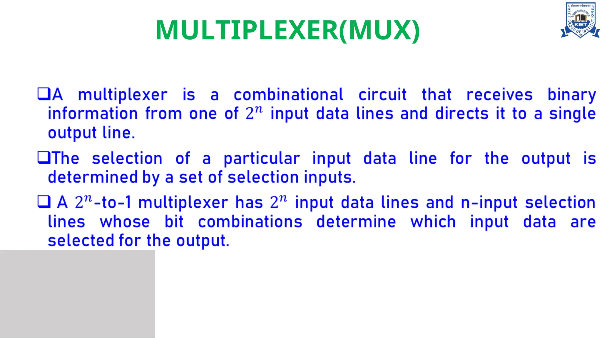 Bus system using Multiplexer in COA .ppt