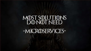 Surviving Microservices - v2