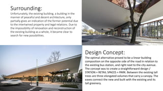 BUS TERMINAL design in faislabad, one exsisting plan and one proposed ...