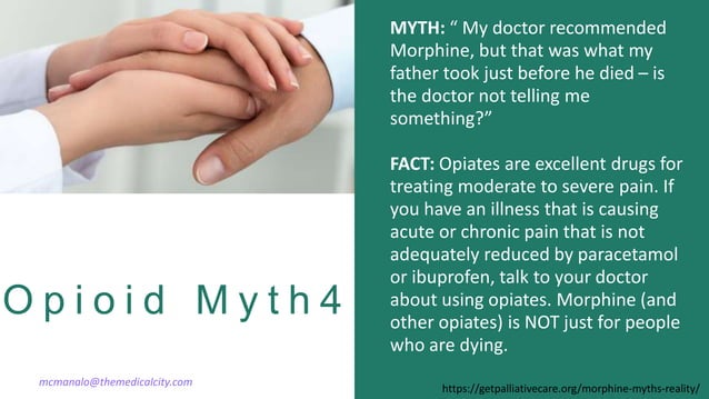 Busting Opioids Myths Ppsx