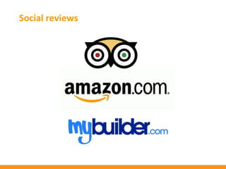 Social reviews
 