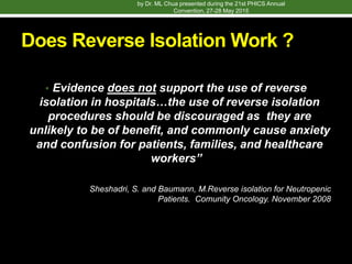Protective Reverse Isolation Definition Busting the myths in infection control | PDF