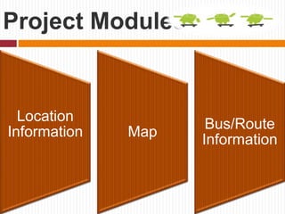 Bus tracking application in Android | PPTX