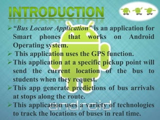 Bus Locator | PPTX