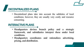 ORGANIZATIONAL STRUCTURE AND CONTROL SYSTEM | PPTX