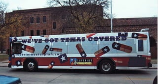 Bus Wrap - Wichita Falls