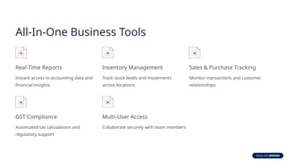 Busy Software – Advanced Business Accounting & Management | PPTX
