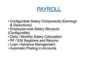 Busy accounting software ppt | PDF