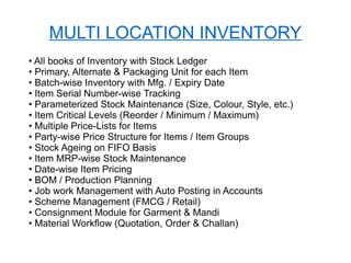 Busy accounting software ppt | PDF