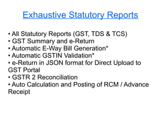 Busy accounting software ppt | PDF