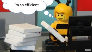 I’m so efficient
Created by Håkan Forss @hakanforss http://hakanforss.wordpress.com
 