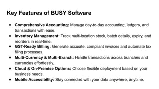 BUSY Software – Smart Accounting & Inventory Solution.pptx