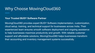 BUSY Software Solutions for Smart Business Management.pptx