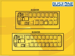 26 SEATER
36 SEATER
 