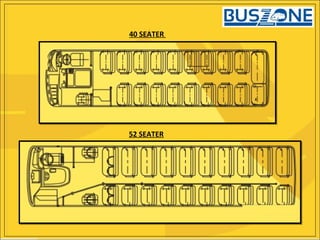 40 SEATER
52 SEATER
 