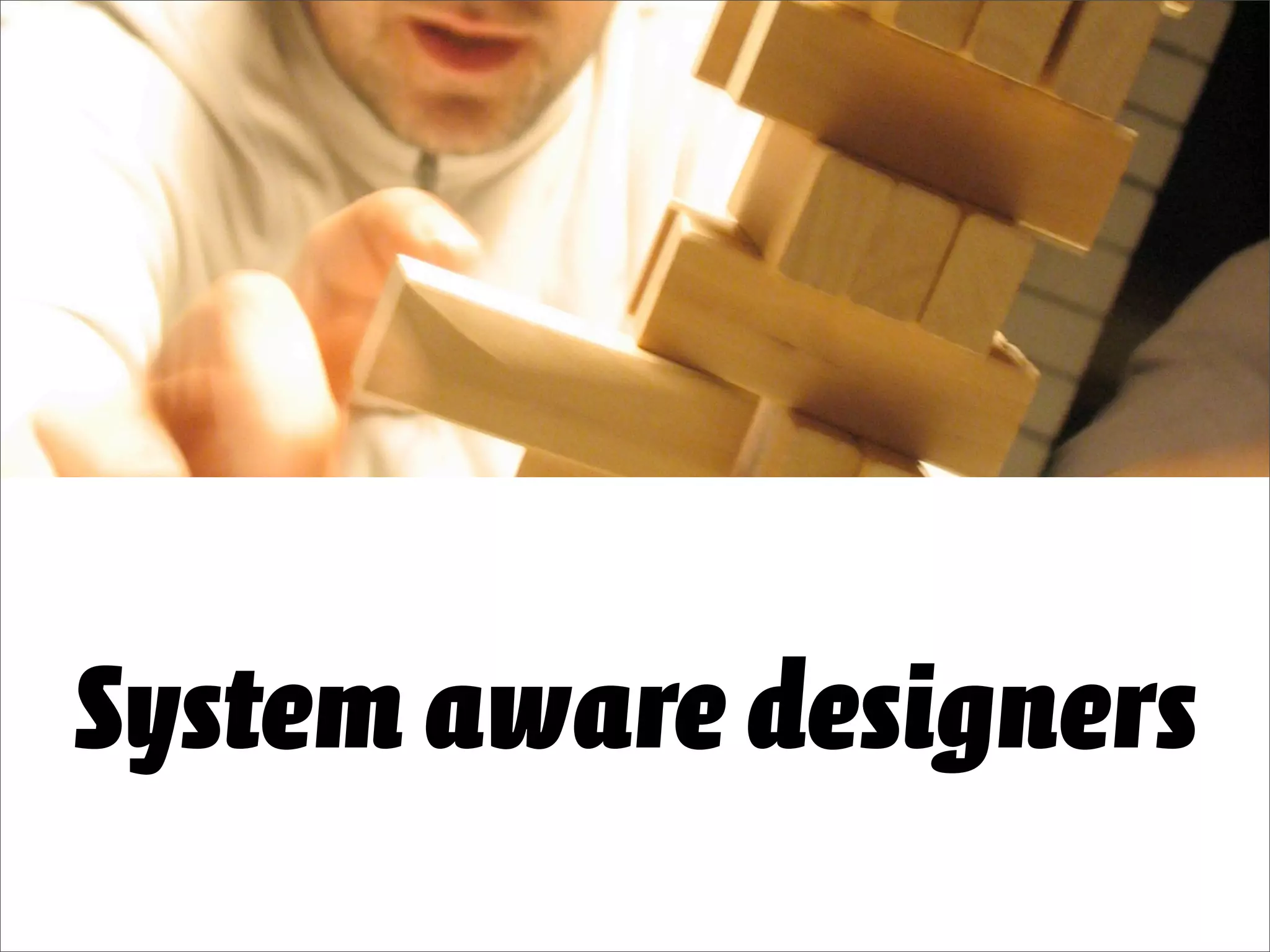 But I'm a Bloody Designer!