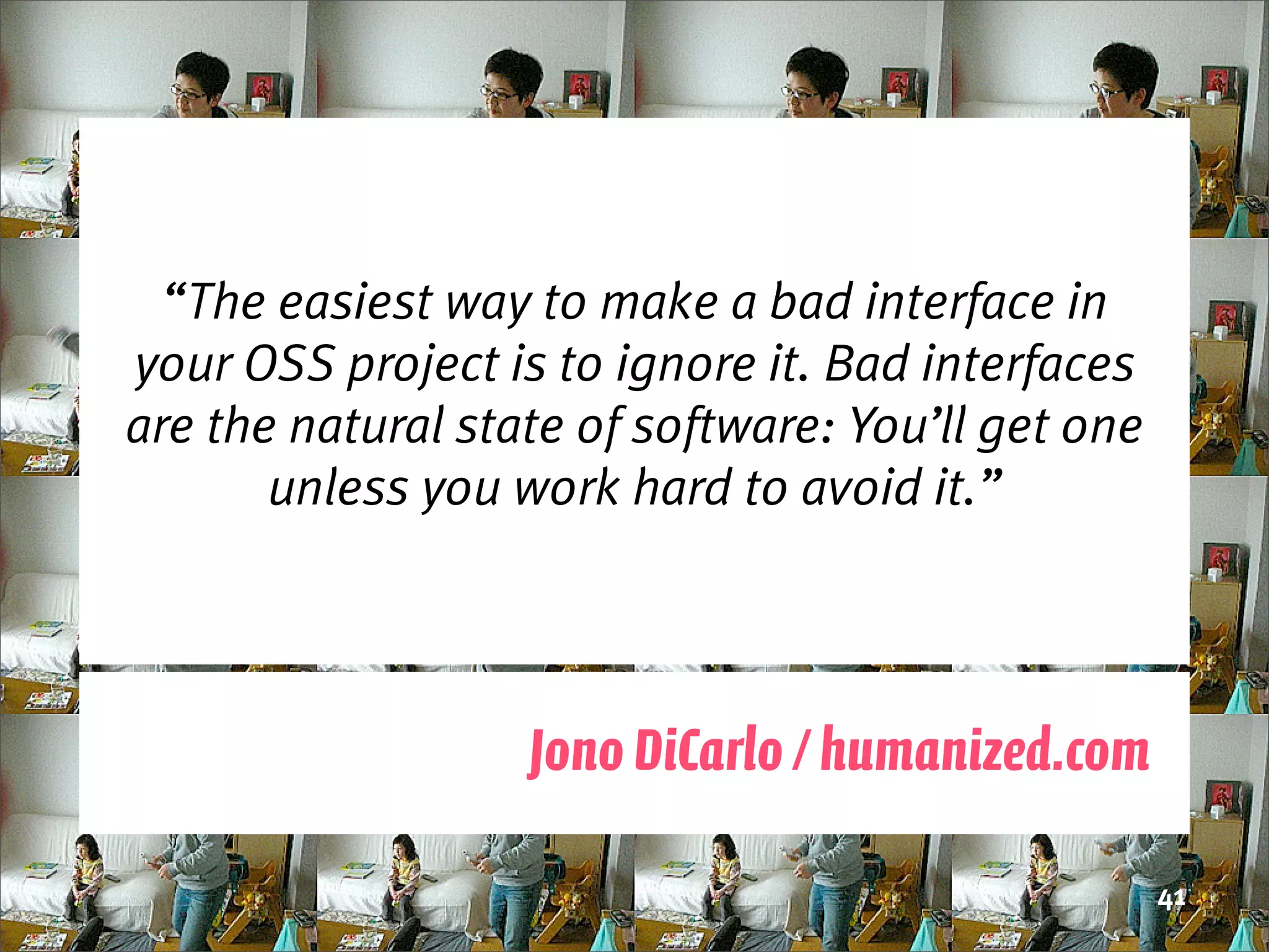 But I'm a Bloody Designer!