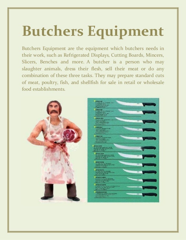 Butchers Equipment