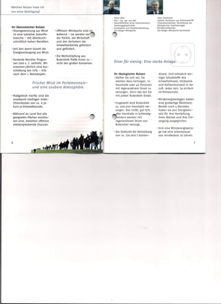 Butendiek Heftchen 2001