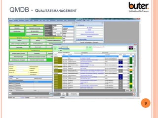 QMDB - QUALITÄTSMANAGEMENT

9

 