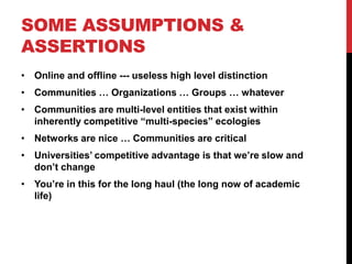 CASCI
CENTER FOR THE ADVANCED STUDY OF
COMMUNITIES AND INFORMATION


REALIZING THE POTENTIAL OF 21 ST
CENTURY COMMUNITIES…
 
