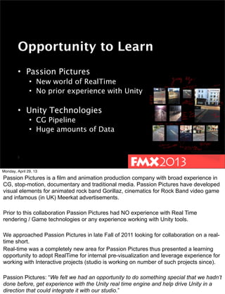 FMX2013: Butterfly Effect