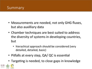 Butterbach Bahl Quantifiying ghg emissions soils chamber method Nov 11 2014