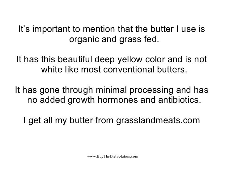 Butter Fat Content