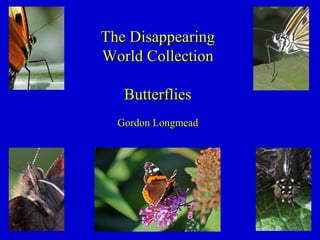 The Disappearing
World Collection

   Butterflies
  Gordon Longmead
 