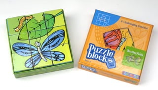 Babalu Toys Butterfly Puzzle Blocks